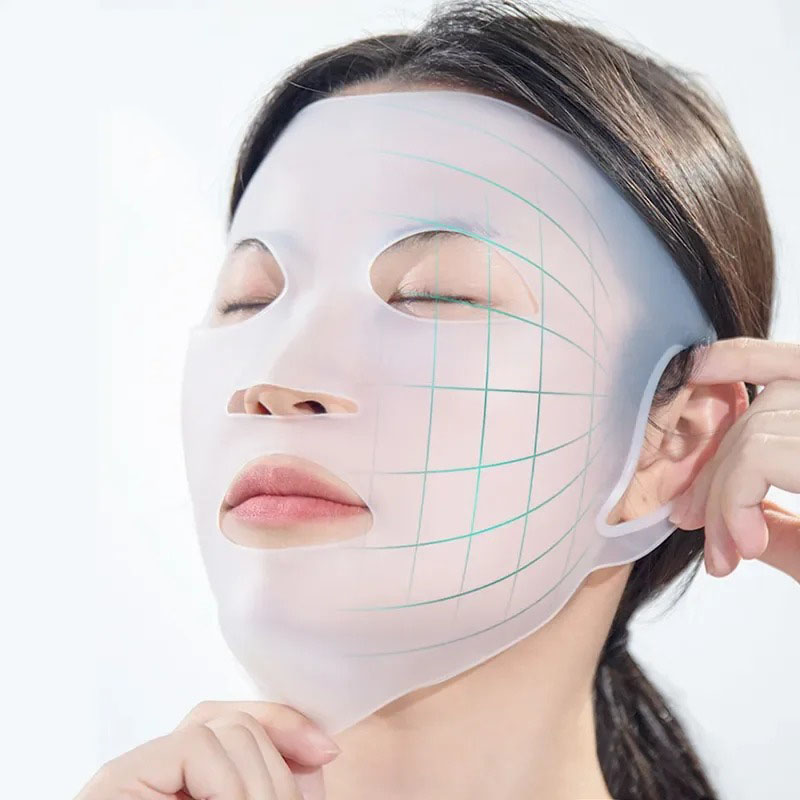Maschera in silicone 3D per il - Skincare Indonesia recensione e prezzo
