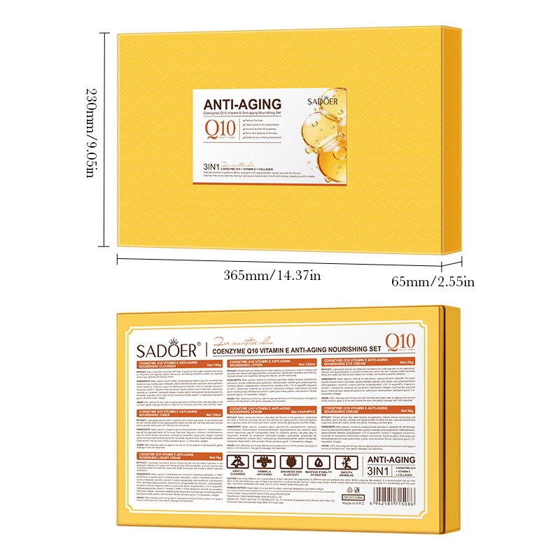 Set per la cura della pelle an - Coenzyme Q10 Cream recensione e prezzo