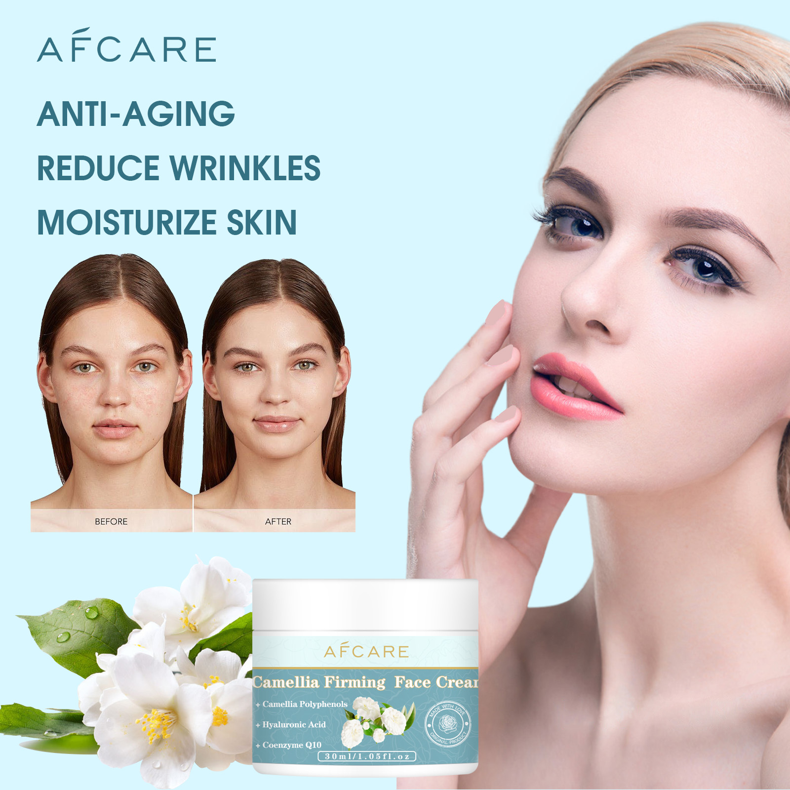 Camelia Crema viso rassodante  - Coenzyme Q10 Cream recensione e prezzo