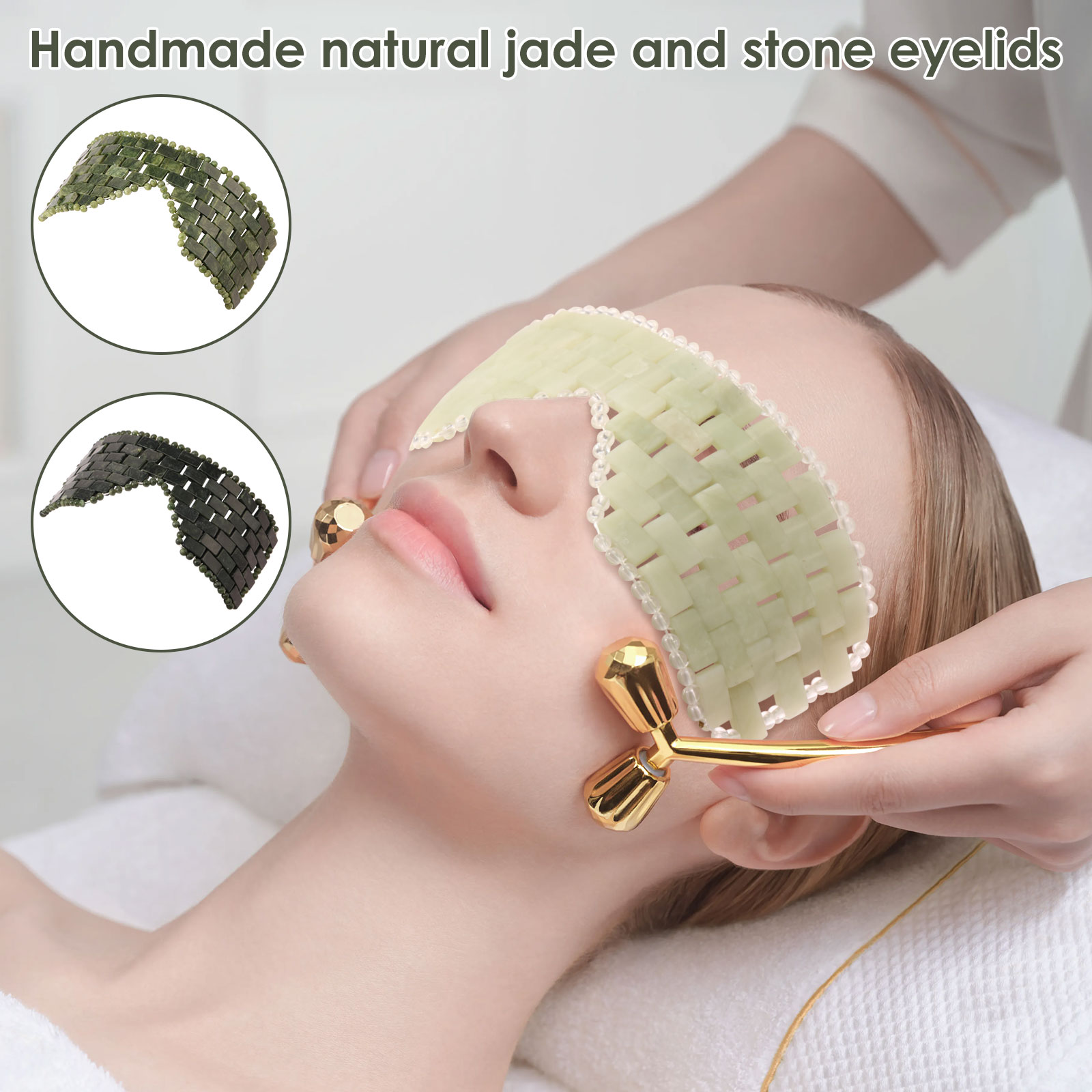 Maschera per gli occhi in giad - Skincare Indonesia recensione e prezzo