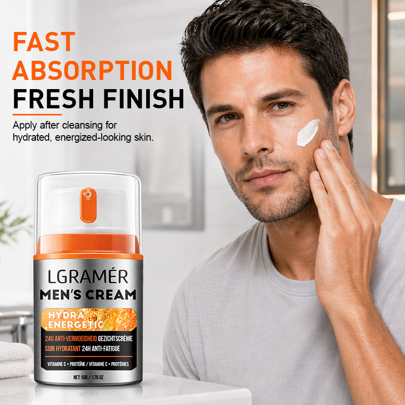 Crema Viso Uomo Idratante Ener - Skincare Vitamin C recensione e prezzo